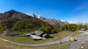 Archived webcam image showing Gipfelpanorama Serre Chevalier on 22 Oct 2026 at 14:31