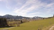 Archived webcam image showing View from the Allgäuhaus in the valley on 26 Feb 2026 at 10:56