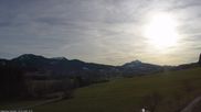 Archived webcam image showing View from the Allgäuhaus in the valley on 26 Feb 2026 at 16:56