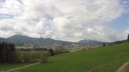 Archived webcam image showing View from the Allgäuhaus in the valley on 16 Apr 2026 at 10:54