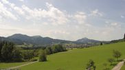 Archived webcam image showing View from the Allgäuhaus in the valley on 15 Jul 2026 at 12:12