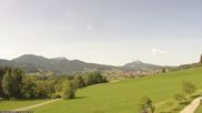Archived webcam image showing View from the Allgäuhaus in the valley on 10 Aug 2026 at 10:37