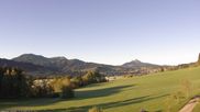 Archived webcam image showing View from the Allgäuhaus in the valley on 13 Oct 2026 at 08:05