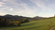 Archiviertes Webcam Bild: Blick vom Allgäuhaus auf Wertach am 15.10.2026 um 08:54 Uhr