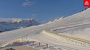 Archived webcam image showing Top Station Grüneck in Golm Skiresort on 3 Apr 2026 at 08:32
