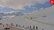 Archived webcam image showing Top Station Grüneck in Golm Skiresort on 3 Apr 2026 at 10:32