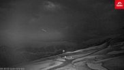Archiviertes Webcam Bild: Skigebiet Golm: Blick von Bergstation Grüneck am 28.05.2026 um 00:25 Uhr