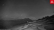 Archiviertes Webcam Bild: Skigebiet Golm: Blick von Bergstation Grüneck am 28.05.2026 um 02:25 Uhr
