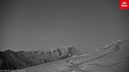 Archiviertes Webcam Bild: Skigebiet Golm: Blick von Bergstation Grüneck am 12.07.2026 um 04:02 Uhr