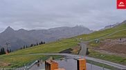Archiviertes Webcam Bild: Skigebiet Golm: Blick von Bergstation Grüneck am 10.10.2026 um 08:57 Uhr