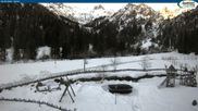 Archived webcam image showing Gernalm close to Pertisau on 26 Feb 2026 at 08:18