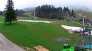 Archived webcam image showing Métabief - Base station chairlift Morond on 13 Apr 2026 at 10:24