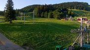 Archived webcam image showing Métabief - Base station chairlift Morond on 28 May 2026 at 07:04