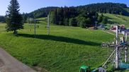 Archived webcam image showing Métabief - Base station chairlift Morond on 28 May 2026 at 08:04