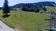 Archived webcam image showing Métabief - Base station chairlift Morond on 24 Jun 2026 at 12:04