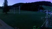 Archived webcam image showing Métabief - Base station chairlift Morond on 29 Aug 2026 at 06:51