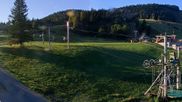 Archived webcam image showing Métabief - Base station chairlift Morond on 13 Sep 2026 at 08:28