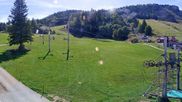 Archived webcam image showing Métabief - Base station chairlift Morond on 13 Sep 2026 at 12:28