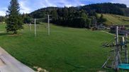Archived webcam image showing Métabief - Base station chairlift Morond on 13 Sep 2026 at 18:51