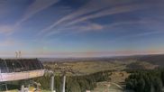 Archived webcam image showing Métabief - Top station chairlift Morond on 26 Aug 2026 at 10:42