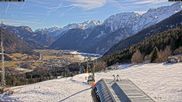 Archived webcam image showing Lofer: Top station Almbahn I on 26 Feb 2026 at 14:36