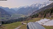 Archived webcam image showing Lofer: Top station Almbahn I on 12 Apr 2026 at 08:07