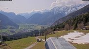 Archived webcam image showing Lofer: Top station Almbahn I on 12 Apr 2026 at 10:07