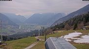 Archived webcam image showing Lofer: Top station Almbahn I on 12 Apr 2026 at 18:07