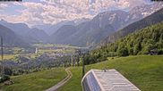 Archived webcam image showing Lofer: Top station Almbahn I on 28 May 2026 at 10:43