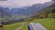 Archived webcam image showing Lofer: Top station Almbahn I on 10 Oct 2026 at 08:00