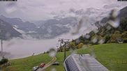 Archived webcam image showing Lofer: Top station Almbahn I on 10 Oct 2026 at 16:00