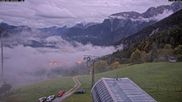 Archived webcam image showing Lofer: Top station Almbahn I on 10 Oct 2026 at 20:00