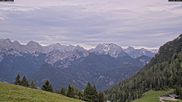 Archiviertes Webcam Bild: Almenwelt Lofer: Blick nach Osten zu den Berchtesgadener Alpen am 04.06.2026 um 20:38 Uhr