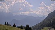 Archived webcam image showing Lofer: View to the Alps of Berchtesgaden on 24 Jun 2026 at 10:49