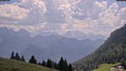Archived webcam image showing Lofer: View to the Alps of Berchtesgaden on 24 Jun 2026 at 12:49
