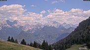 Archived webcam image showing Lofer: View to the Alps of Berchtesgaden on 12 Jul 2026 at 14:14