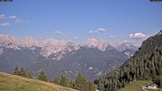 Archived webcam image showing Lofer: View to the Alps of Berchtesgaden on 12 Jul 2026 at 20:41