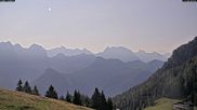 Archiviertes Webcam Bild: Almenwelt Lofer: Blick nach Osten zu den Berchtesgadener Alpen am 21.07.2026 um 08:26 Uhr