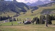 Archiviertes Webcam Bild: Almenwelt Lofer: Kinderbereich und Talstation Family Express am 12.07.2026 um 10:05 Uhr
