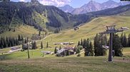 Archiviertes Webcam Bild: Almenwelt Lofer: Kinderbereich und Talstation Family Express am 12.07.2026 um 14:05 Uhr