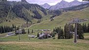 Archiviertes Webcam Bild: Almenwelt Lofer: Kinderbereich und Talstation Family Express am 26.08.2026 um 12:21 Uhr