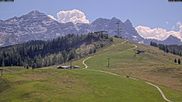Archived webcam image showing 6 seated chairlift Family Express on 28 May 2026 at 14:24