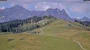 Archived webcam image showing 6 seated chairlift Family Express on 12 Jul 2026 at 08:13