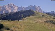 Archived webcam image showing 6 seated chairlift Family Express on 12 Jul 2026 at 18:13