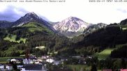 Archived webcam image showing Vacation rental Haus Romantika Schattwald on 14 Jun 2026 at 08:18