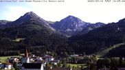 Archived webcam image showing Vacation rental Haus Romantika Schattwald on 12 Jul 2026 at 18:59