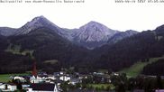 Archived webcam image showing Vacation rental Haus Romantika Schattwald on 10 Aug 2026 at 06:54