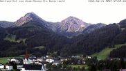 Archived webcam image showing Vacation rental Haus Romantika Schattwald on 10 Aug 2026 at 07:54