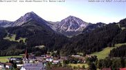 Archived webcam image showing Vacation rental Haus Romantika Schattwald on 10 Aug 2026 at 10:54