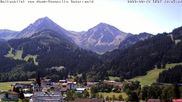Archived webcam image showing Vacation rental Haus Romantika Schattwald on 13 Aug 2026 at 12:41